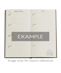 Kalender 2025 Paperblanks Slim horisontal - Kara-ori