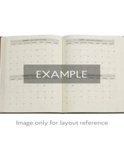 Kalender 2025 Paperblanks Ultra vertikal - Pear Garden