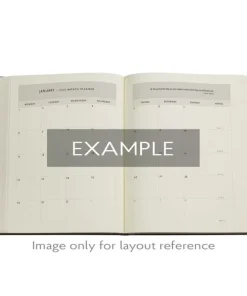 Kalender 2025 Paperblanks Ultra Business planner vertikal - Azure