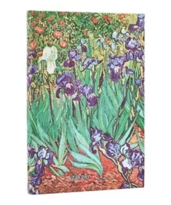 Kalender 2026 Paperblanks Van Gogh’s Irises Mini horisontal