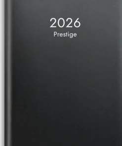 Kalender 2026 Prestige svart plast