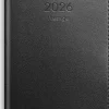 Kalender 2026 Prestige svart skinn