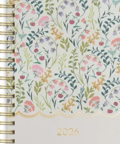 Kalender 2026 Senator A6 blommor