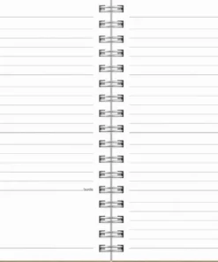Kalender 2025 Senator A6 Story blå
