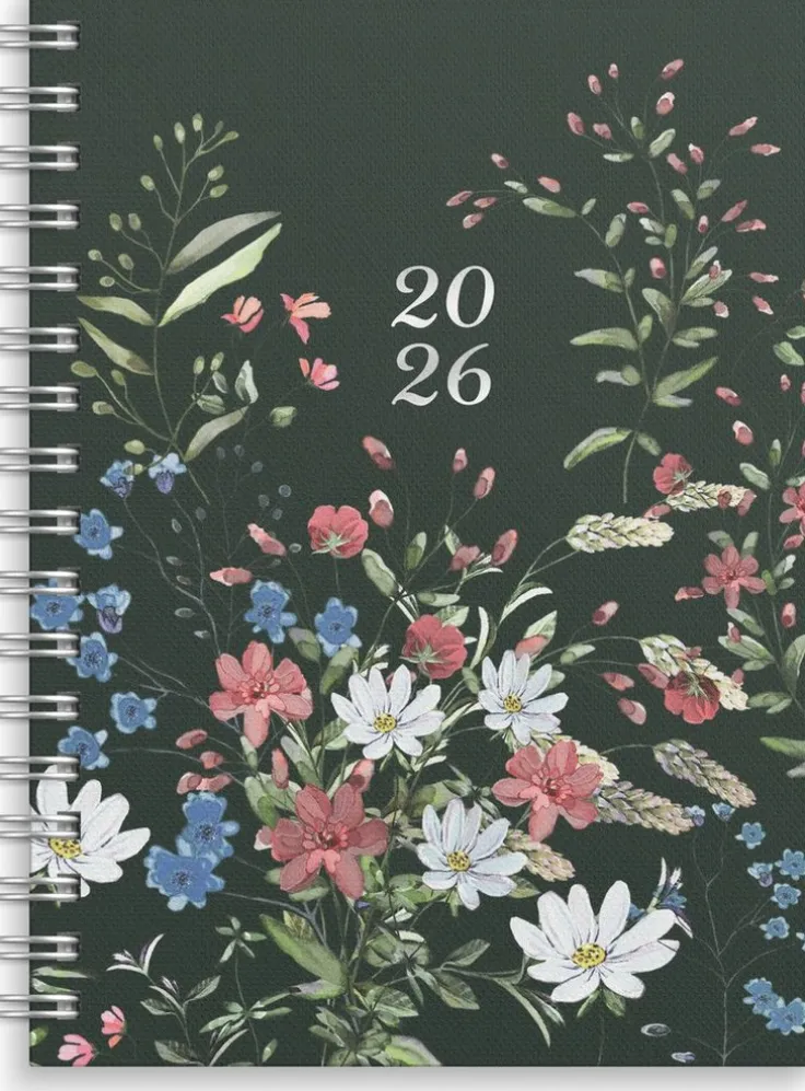 Kalender 2026 Senator A6 Story blomma