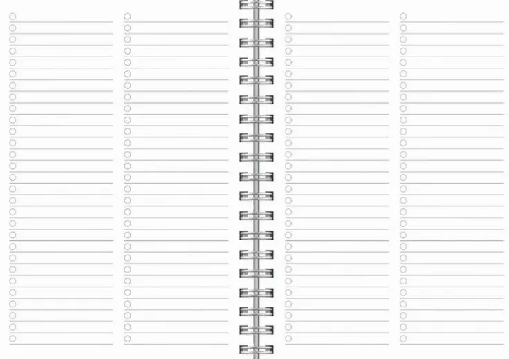Kalender 2026 Senator A6 Story blomma