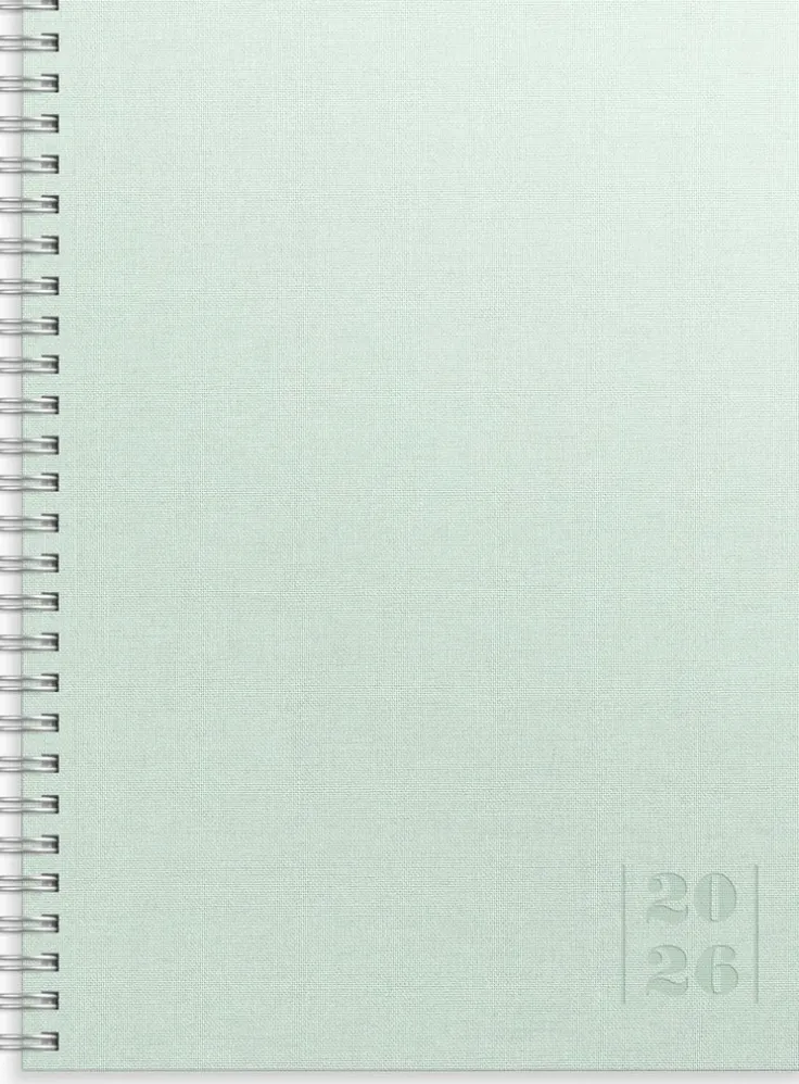 Kalender 2026 Senator A5 Textile grön