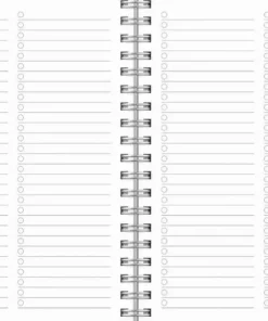 Kalender 2025-2026 Senator A6 Textile rosa
