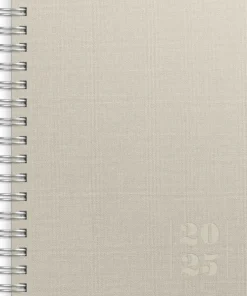 Kalender 2025 Senator A6 Textile beige