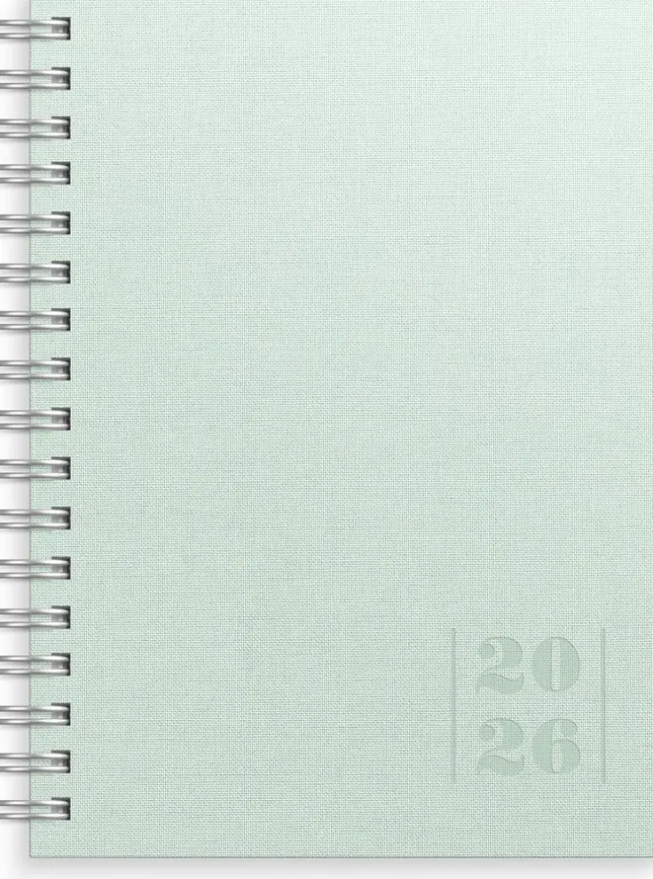 Kalender 2026 Senator A6 Textile grön