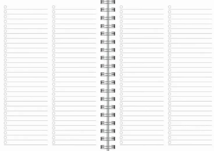 Kalender 2026 Senator A6 Textile grön