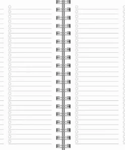 Kalender 2026 Senator A6 Textile svart