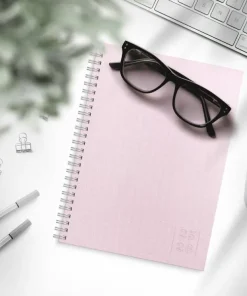 Kalender 2025-2026 Senator A5 Textile rosa