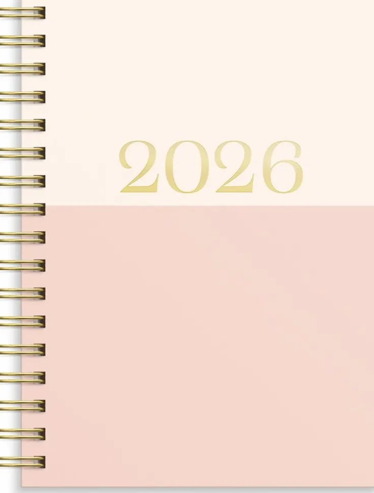 Kalender 2026 Senator A6 två färger
