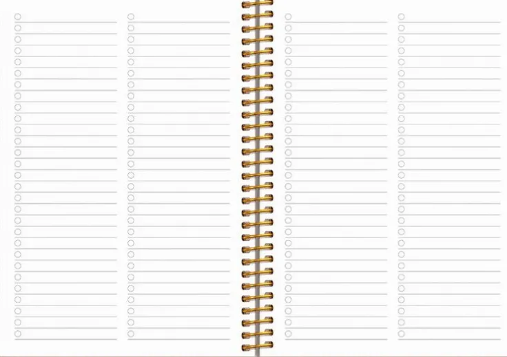 Kalender 2026 Senator A6 Twist rosa