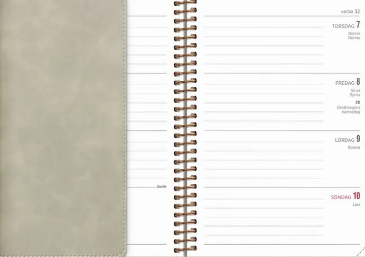 Kalender 2025 Senator A6 Twist beige