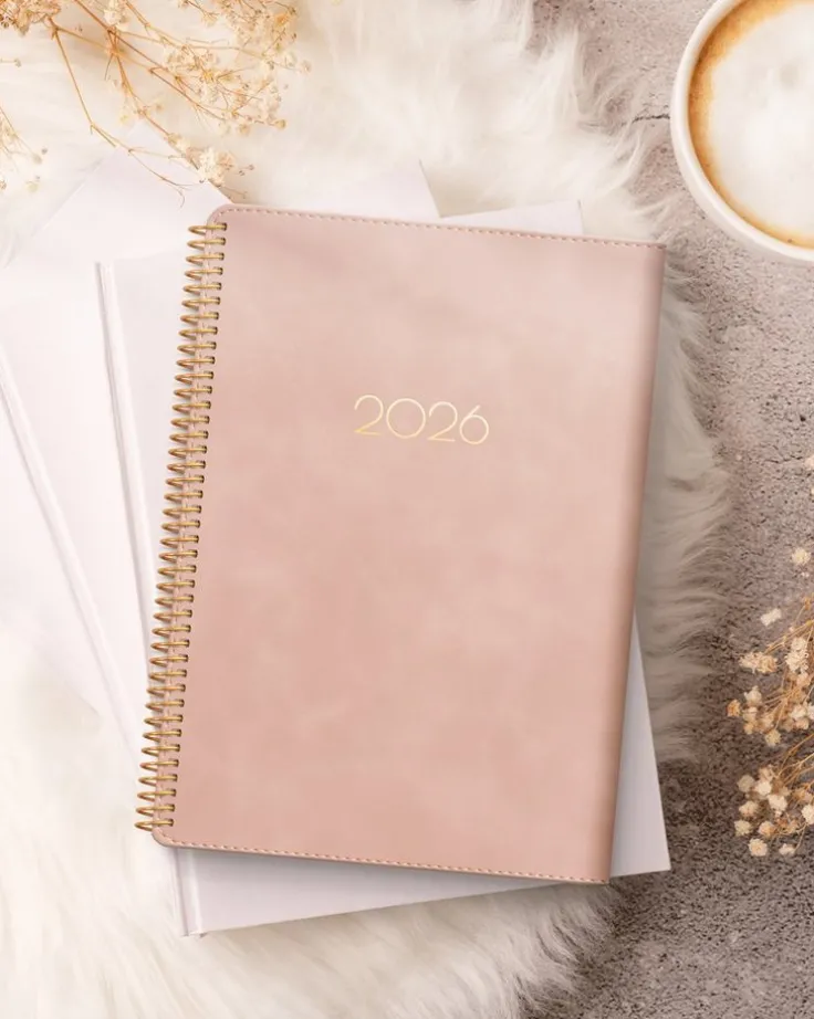 Kalender 2026 Senator A5 Twist rosa