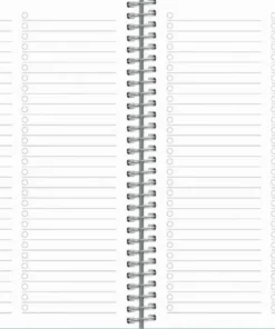 Kalender 2025 Senator A6 Twist blå