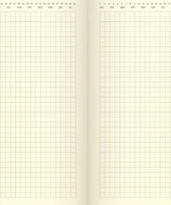 Kalender 2025 Stor Veckokalender Forma Deluxe brun