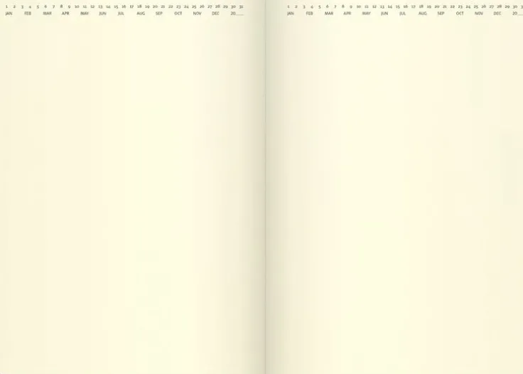 Kalender 2025 Stor Veckokalender Forma Deluxe svart
