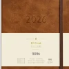 Kalender 2026 Stor Veckokalender Forma Deluxe brun