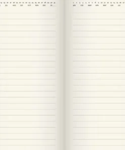 Kalender 2026 Stor Veckokalender Forma Deluxe brun