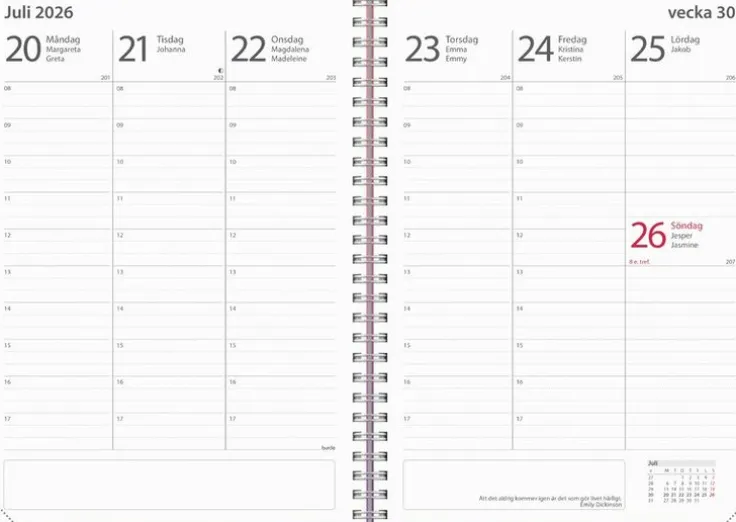 Kalender 2025-2026 Study A5 Fade