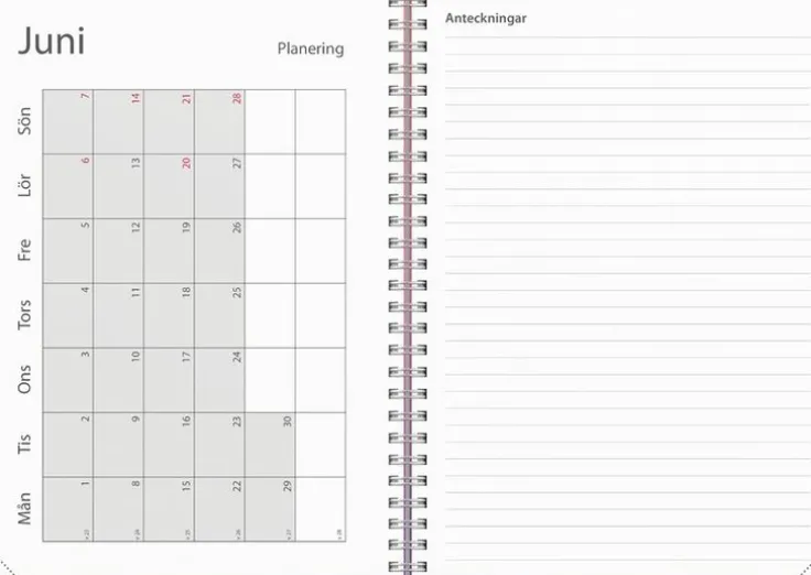 Kalender 2025-2026 Study A5 Fade