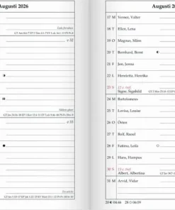 Kalender 2026 Sveriges Almanacka
