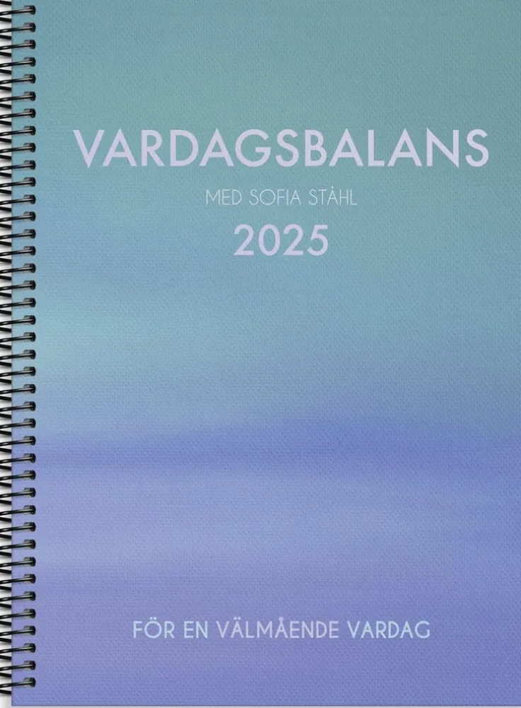 Kalender 2025 Vardagsbalans - Sofia Ståhl