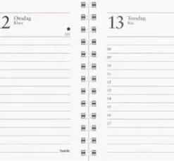 Kalender 2026 Veckokalendern refill