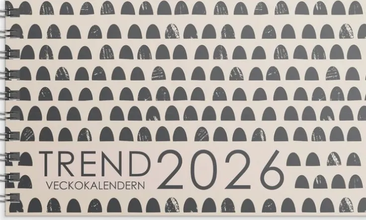 Kalender 2026 Veckokalendern Trend