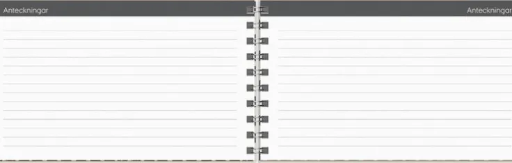 Kalender 2026 Veckokalendern Trend