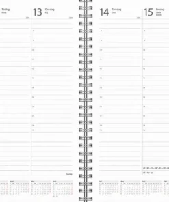 Kalender 2025 Weekly A5 Eco Line