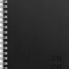 Kalender 2026 Weekly A6 Textile svart