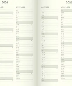 Kalender 2026 Weekly Deluxe