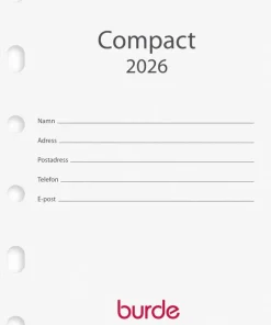 Kalendersats 2026 Compact