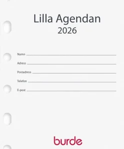 Kalendersats 2026 Compact Lilla Agendan