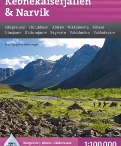 Kebnekaisefjällen & Narvik 1:100000