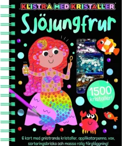 Klistra med kristaller. Sjöjungfrur