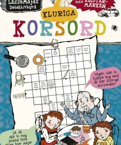 Kluriga korsord : aktivitetsbok med klistermärken