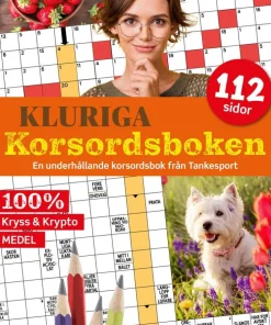 Kluriga korsordsboken : medellätta kryss