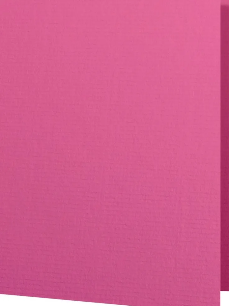 Kort A7 dubbla stående 5-pack cerise