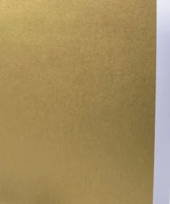 Kort A6 dubbla stående 5-pack guld