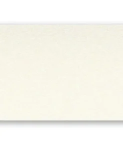 Kort A7 enkla 10-pack pärlemor creme