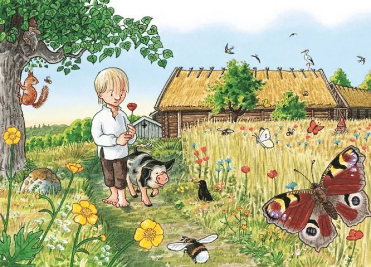 Kort Blomstergrisen