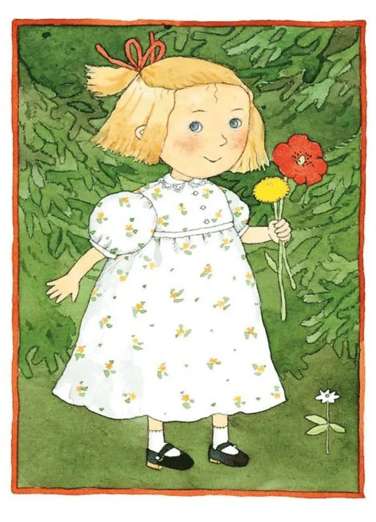 Kort Ellen Blommor