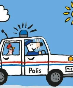 Kort Mollys polisbil