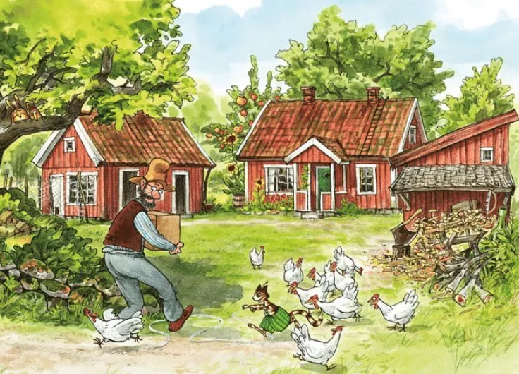 Kort Pettson gården