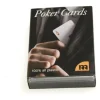 Kortlek Poker 100% plast blå